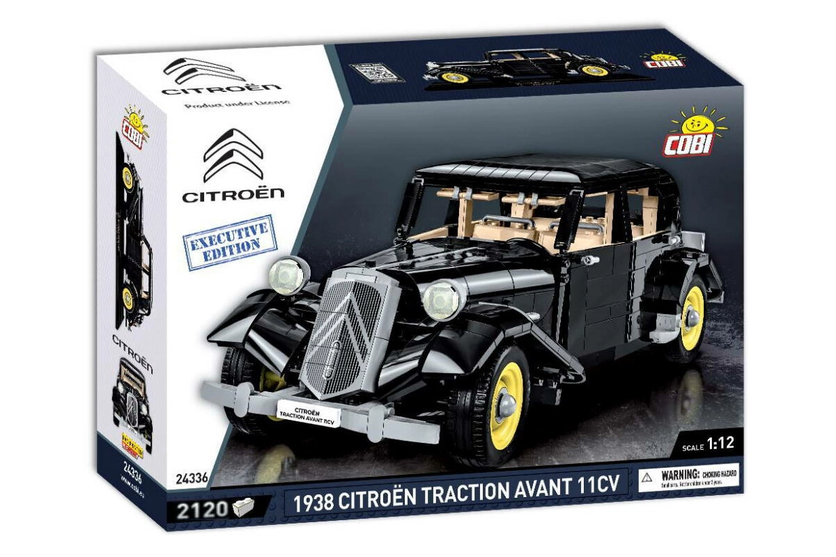 Cobi 24336 Citroen Traction Avant 11CV 1:12 Executive Edition