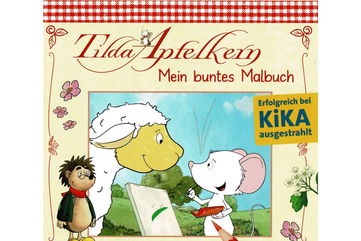 Tilda Apfelkern Mein buntes Malbuch