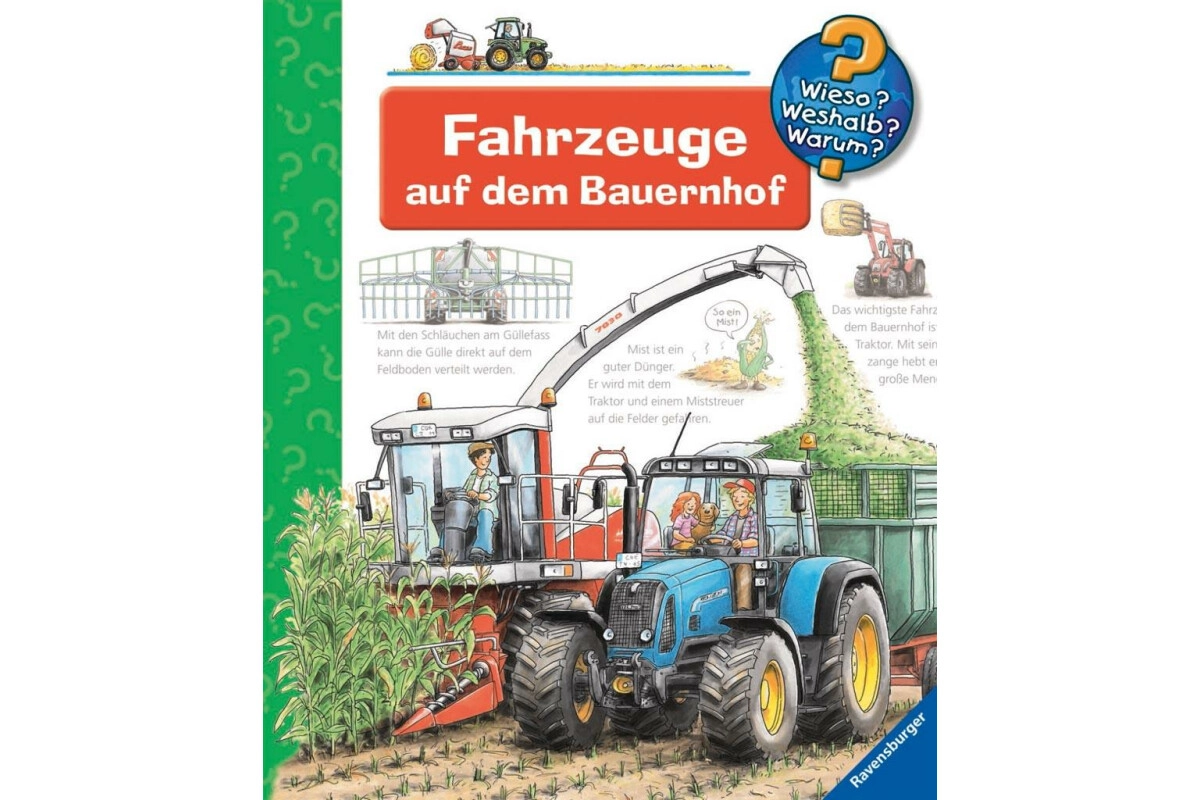 Ravensburger Wieso? Weshalb? Warum? 57 Fahrzeuge auf dem Bauernhof