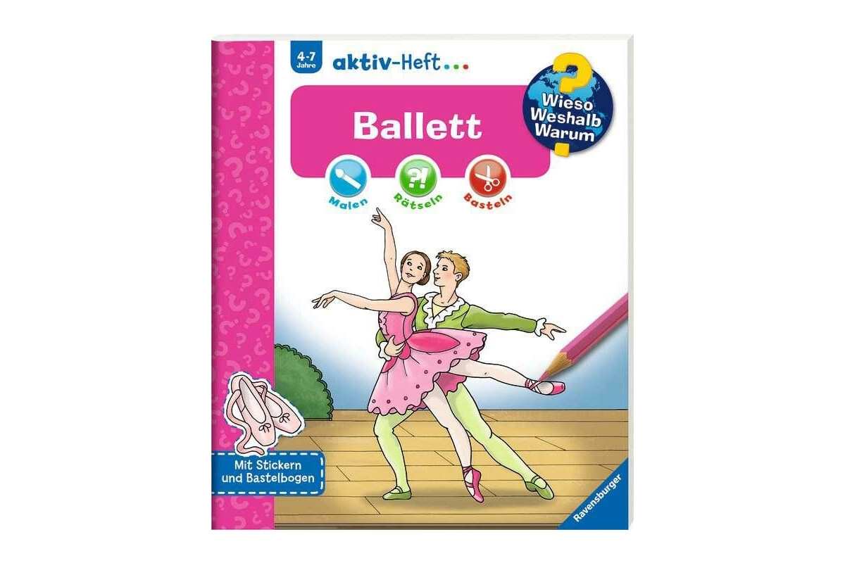 Ravensburger Wieso? Weshalb? Warum? Aktiv Heft Ballett