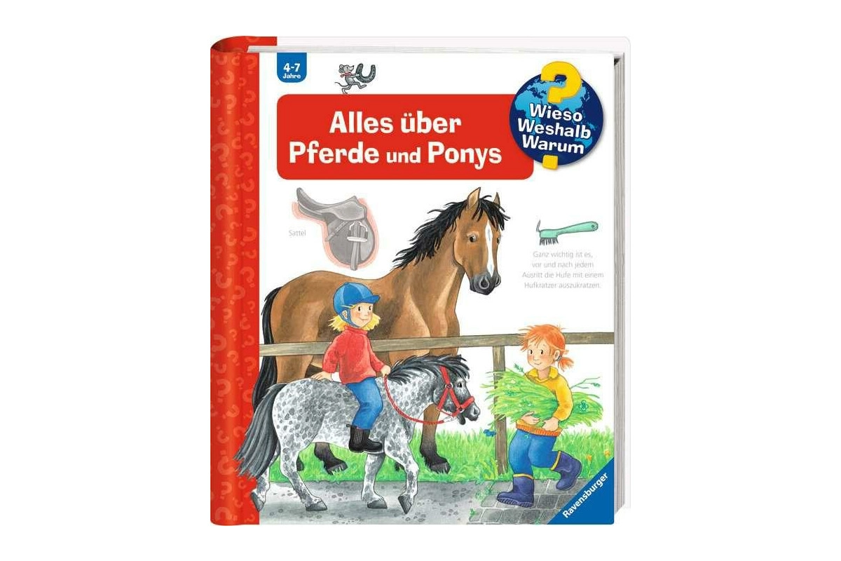 Ravensburger Wieso? Weshalb? Warum? 21 Alles über Pferde und Ponys