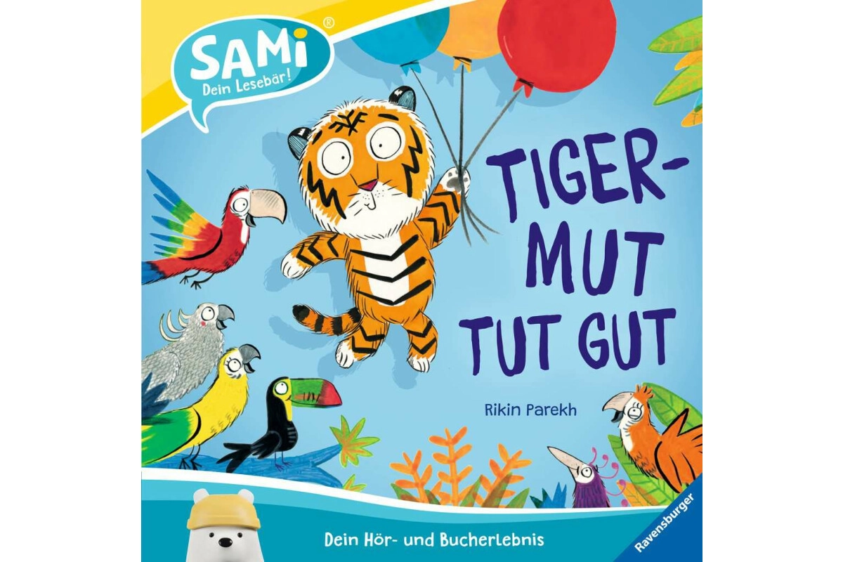 SAMi Buch Dein Lesebär Parekh, Tigermut tut gut