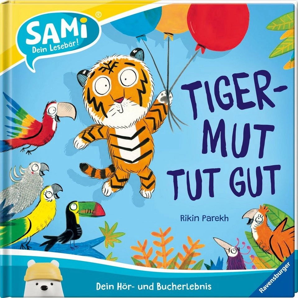 SAMi Buch Dein Lesebär Parekh, Tigermut tut gut