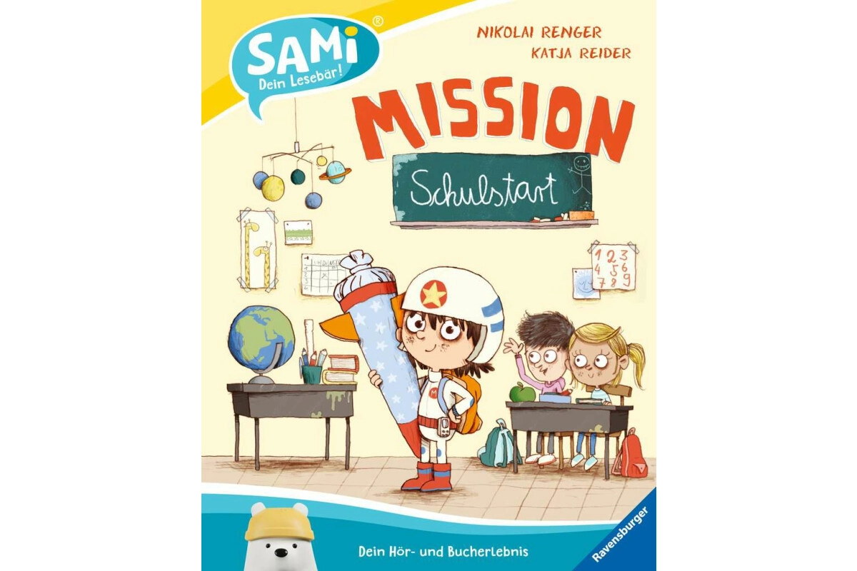 SAMi Buch Dein Lesebär Renger, Mission Schulstart