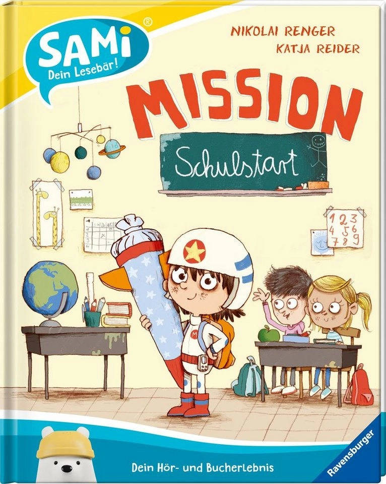 SAMi Buch Dein Lesebär Renger, Mission Schulstart