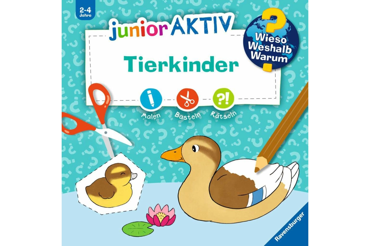 Ravensburger Wieso? Weshalb? Warum? junior AKTIV: Tierkinder