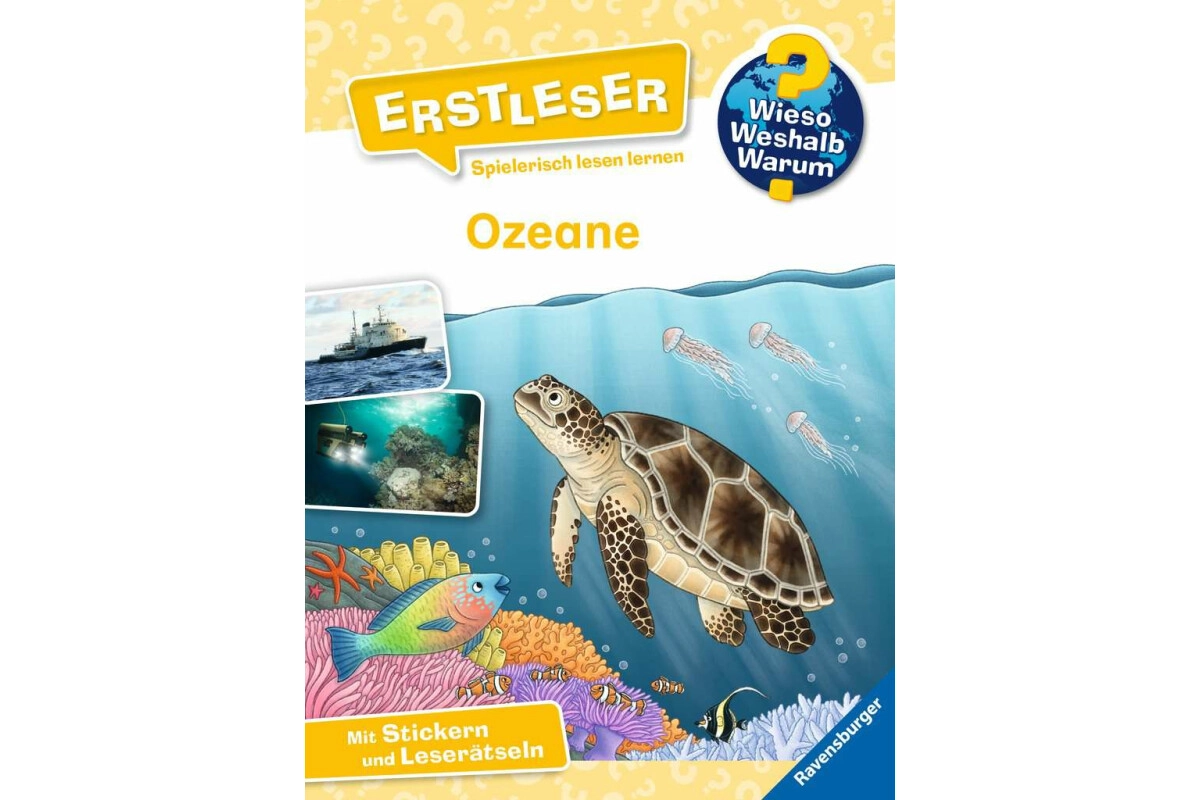 Ravensburger Wieso? Weshalb? Warum? Erstleser, Band 8: Ozeane