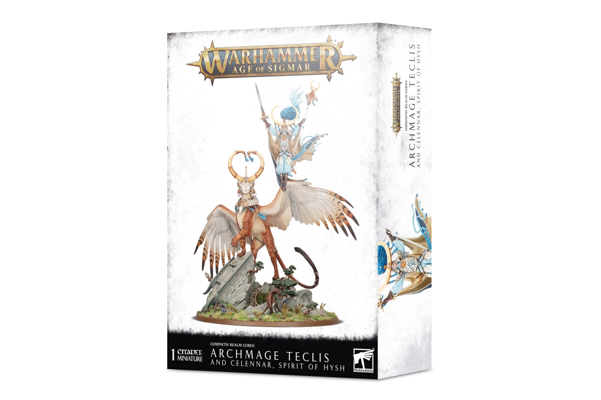 Warhammer Age of Sigmar Lumineth Realm Lords Archmage Techlis 87-53