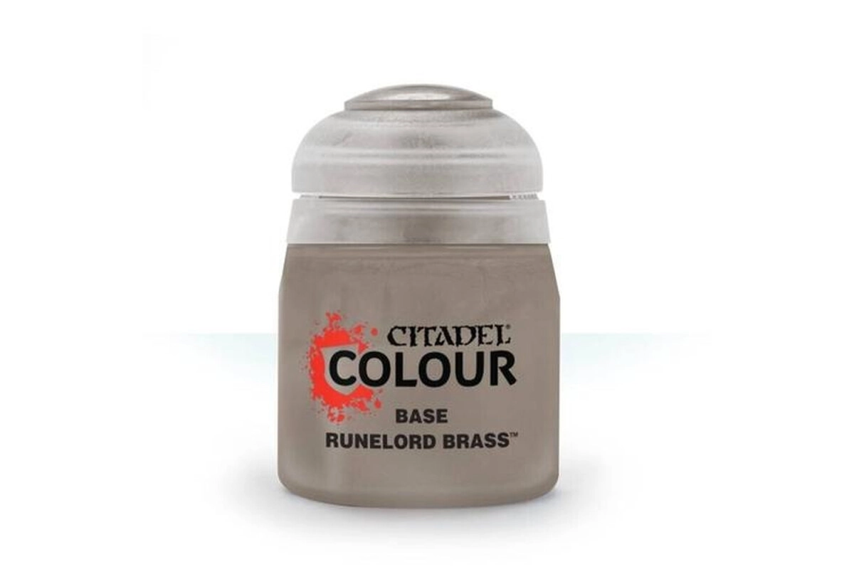 Citadel Farbe Base Runelord Brass 12ml 21-55