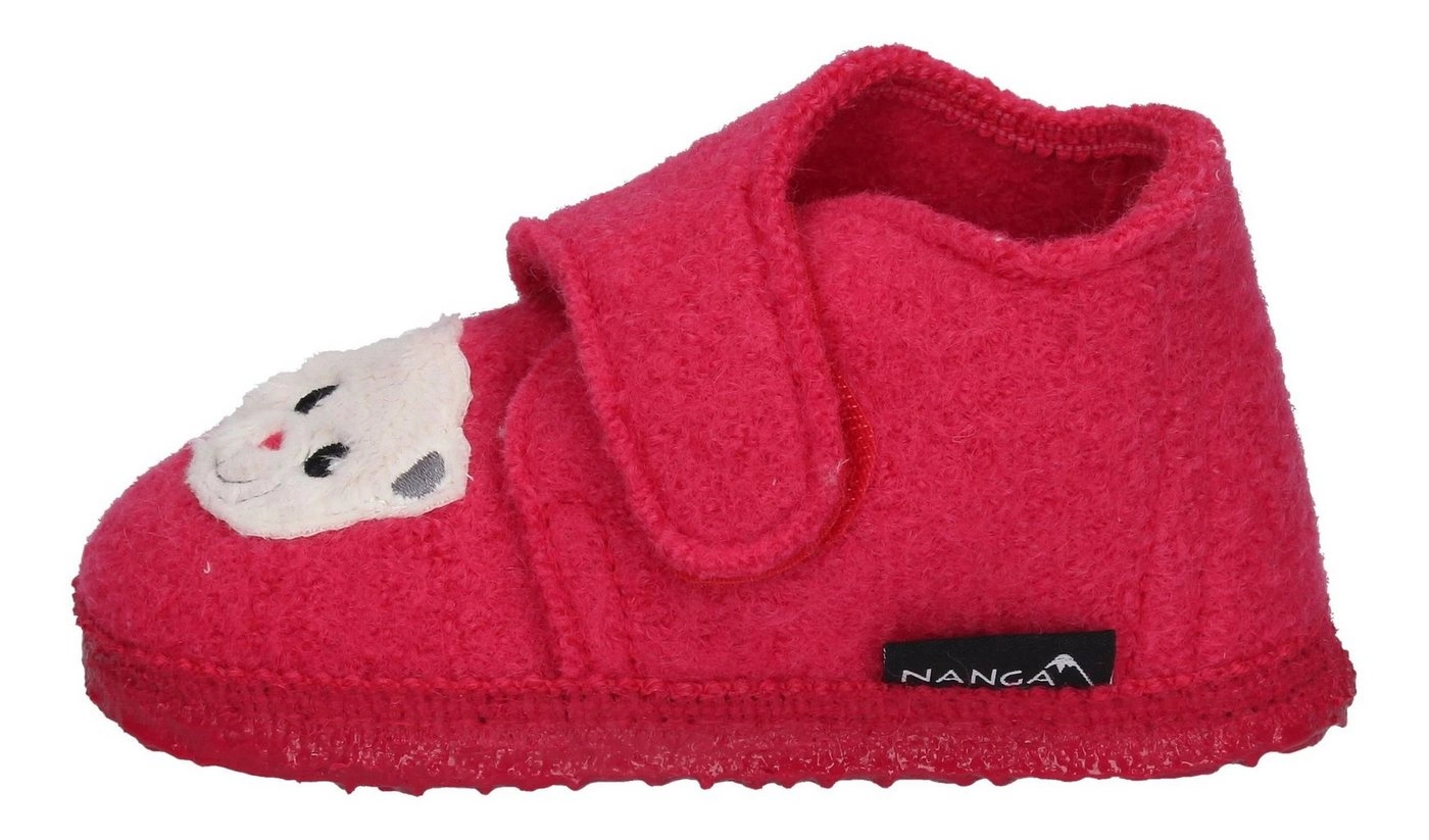 NANGA »TEDDY BEAR« Hausschuh Fuchsia