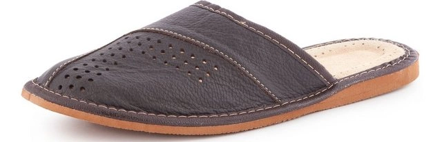 Ladeheid »Herren Echtleder Hauschuhe Pantoffeln Schlapfen LABR152« Hausschuh