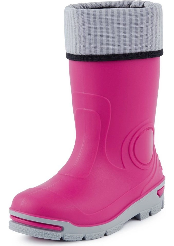 Ladeheid »Kinder Mädchen Jungen Gummistiefel Regenschuhe mit Warme Socke LARB013« Hausschuh