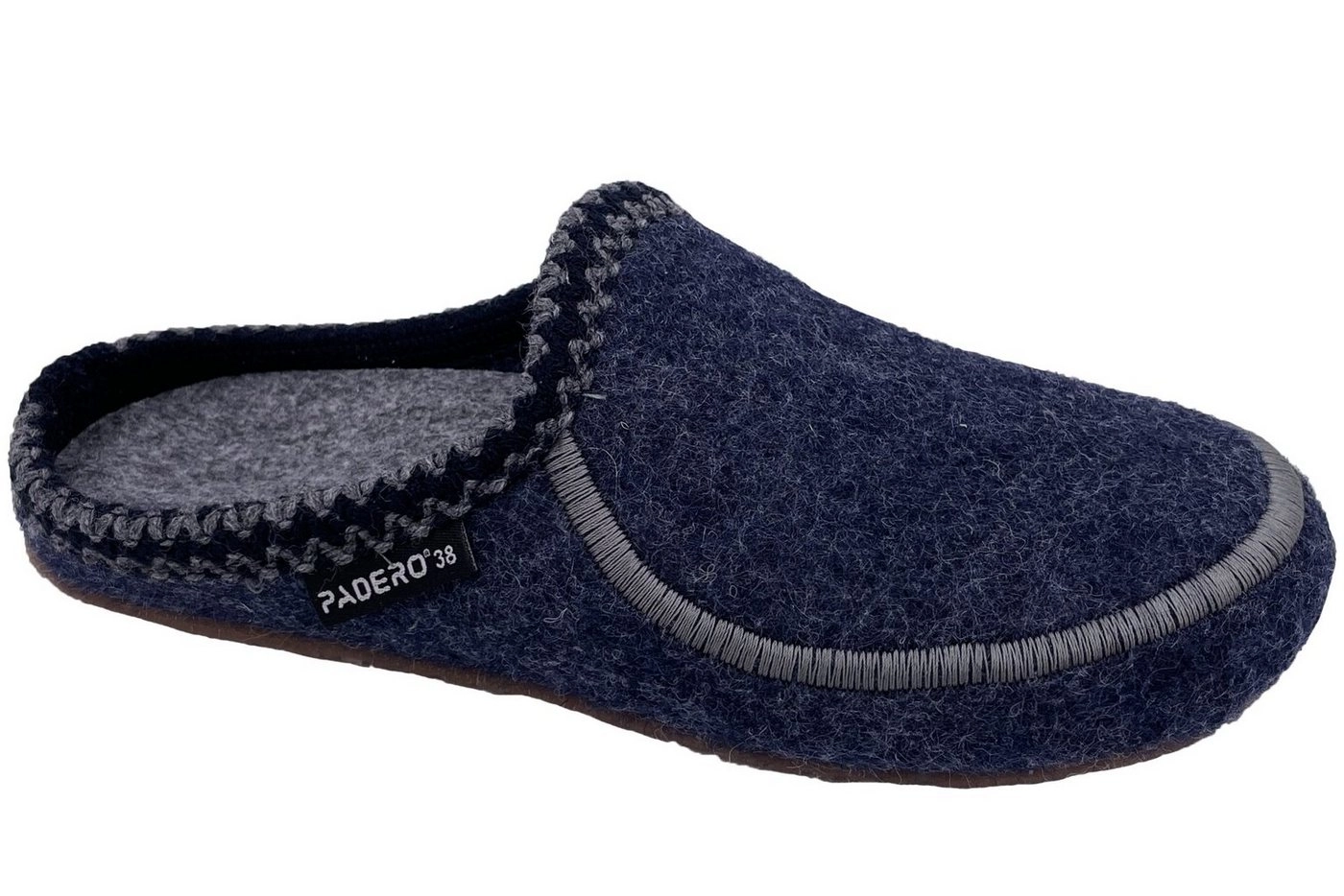 PADERO »MANNI Pantoffel Wollfilz« Hausschuh