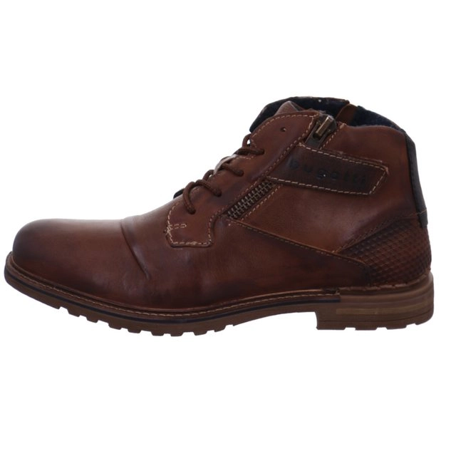 bugatti »Bugatti Boots & Stiefel cognac« Schnürstiefelette