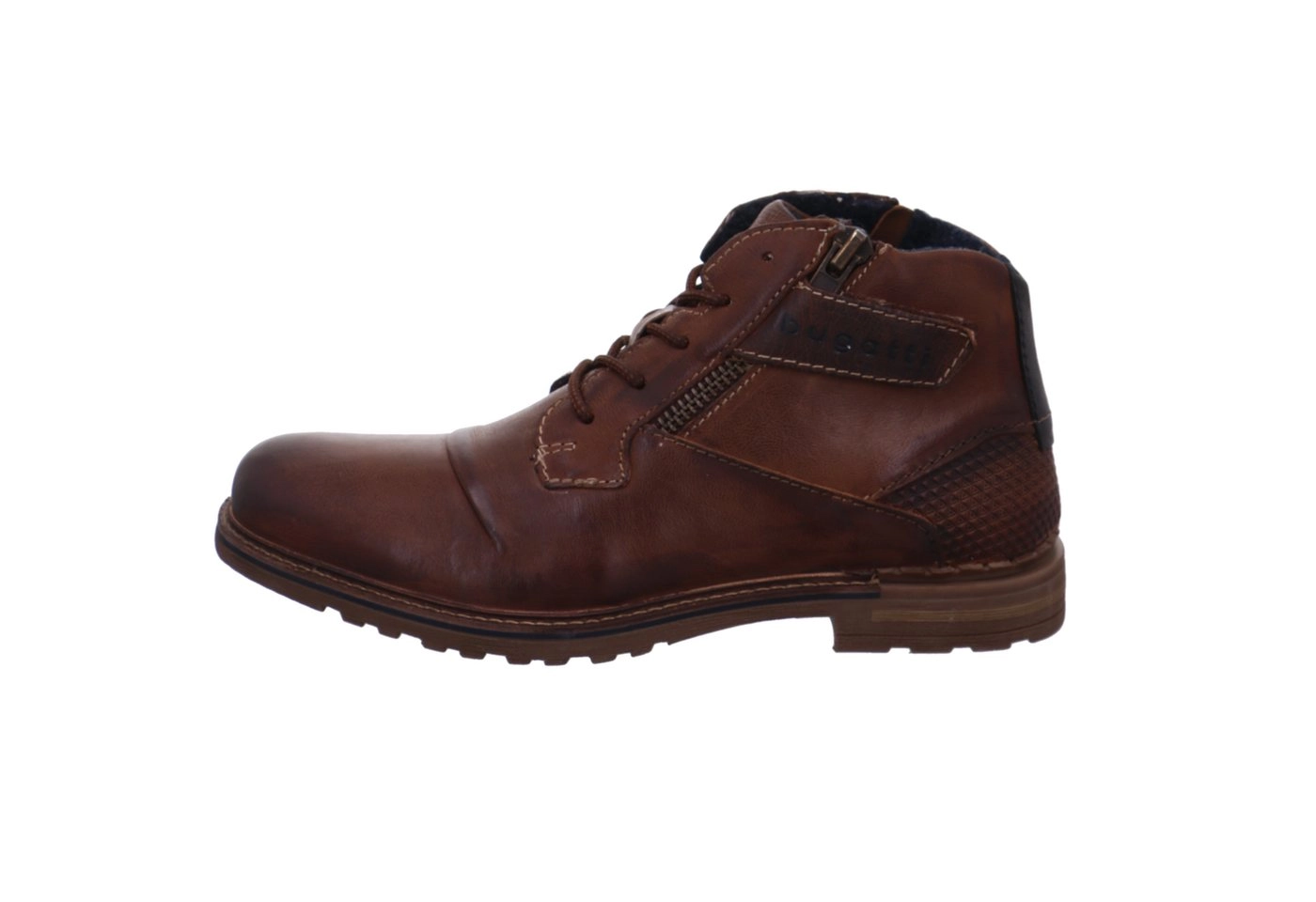 bugatti »Bugatti Boots & Stiefel cognac« Schnürstiefelette