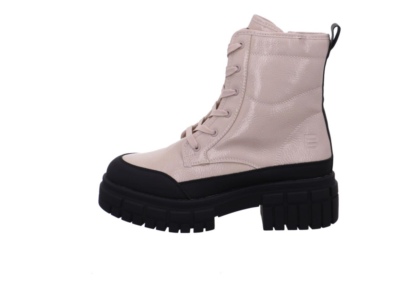 bugatti »Bagatt Stiefeletten beige kombi« Stiefelette