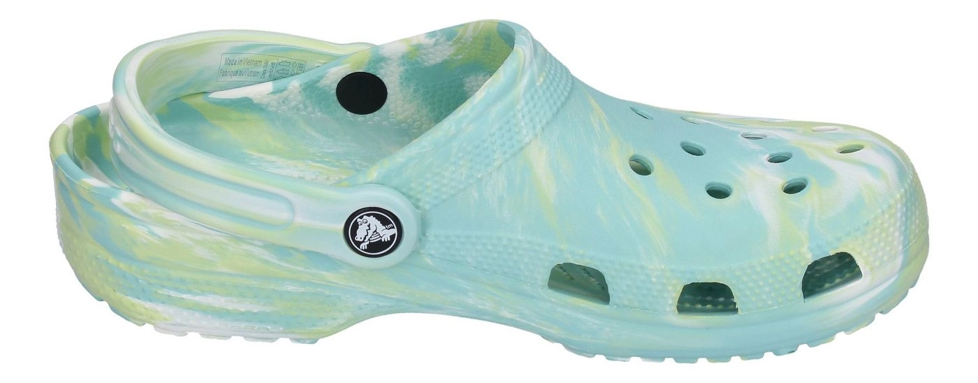 Crocs »CLASSIC MARBLED CLOG« Clog Pure Water Multi