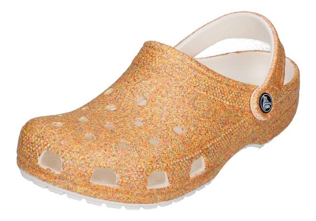 Crocs »Classic Glitter Clog« Clog orange sorbet