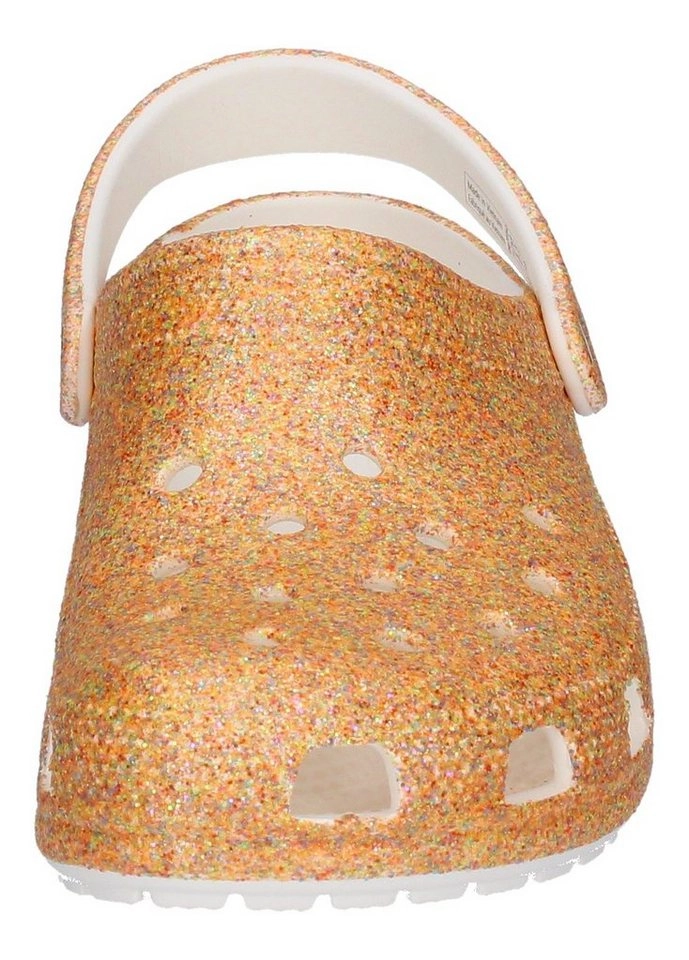 Crocs »Classic Glitter Clog« Clog orange sorbet