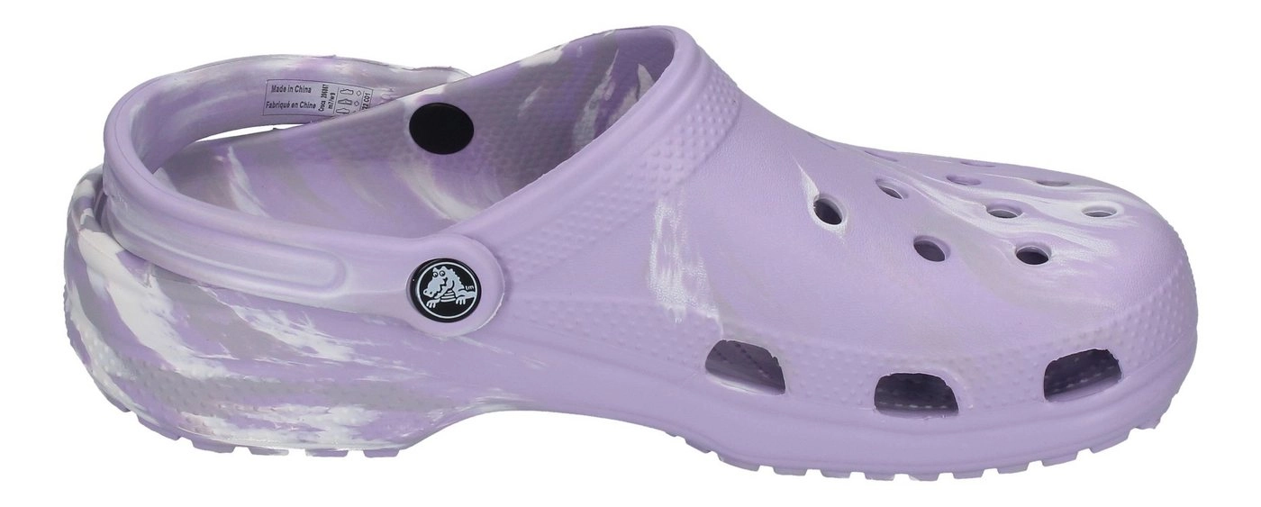 Crocs »CLASSIC MARBLED CLOG« Clog Lavender Multi