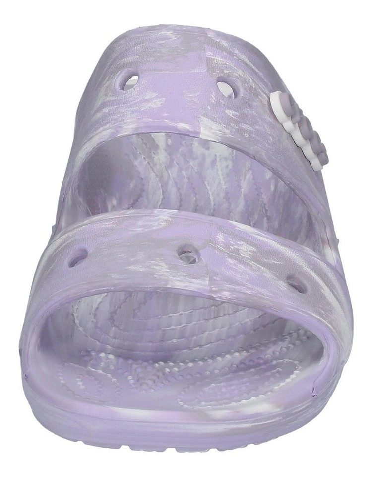 Crocs »CLASSIC CROC MARBLED SANDAL« Plateausandale Lavender Multi