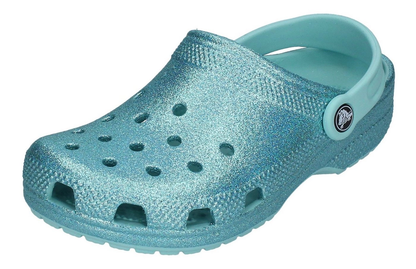 Crocs »Classic Glitter Kids« Clog pure water