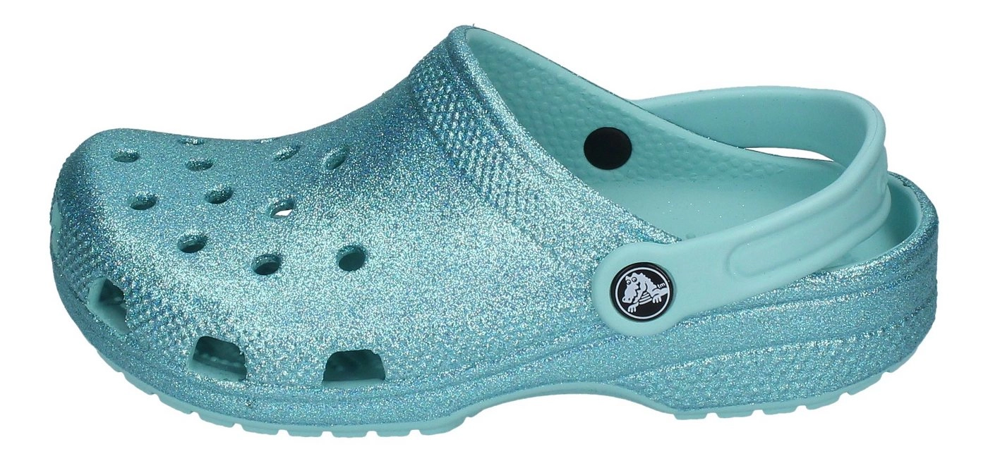 Crocs »Classic Glitter Kids« Clog pure water