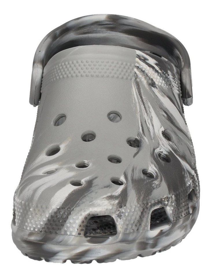 Crocs »CLASSIC MARBLED CLOG« Clog Light Grey Multi