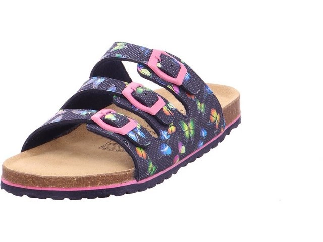 Indigo »indigo TieffuSSbett Pantoletten Pantolette Sandalen Hausschuhe blau 474285000/834« Pantolette