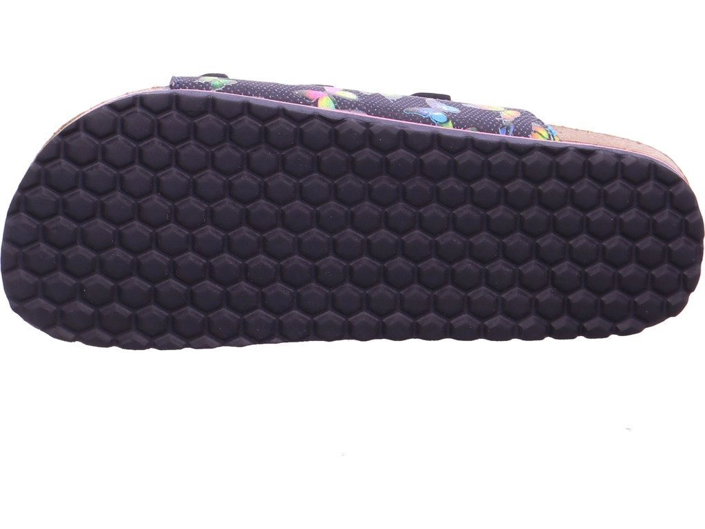 Indigo »indigo TieffuSSbett Pantoletten Pantolette Sandalen Hausschuhe blau 474285000/834« Pantolette