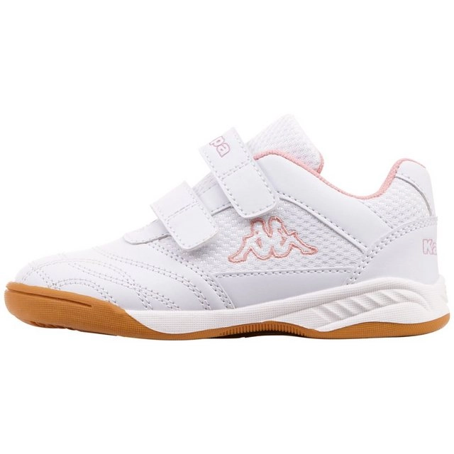 Kappa »Kappa Schuhe 260509K Halle 1072 Weiss Klett Kinder Sportschuhe« Hallenschuh