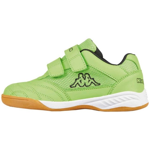 Kappa »Kappa Schuhe 260509K Halle 3011 Green Klett Kinder Sportschuhe« Hallenschuh
