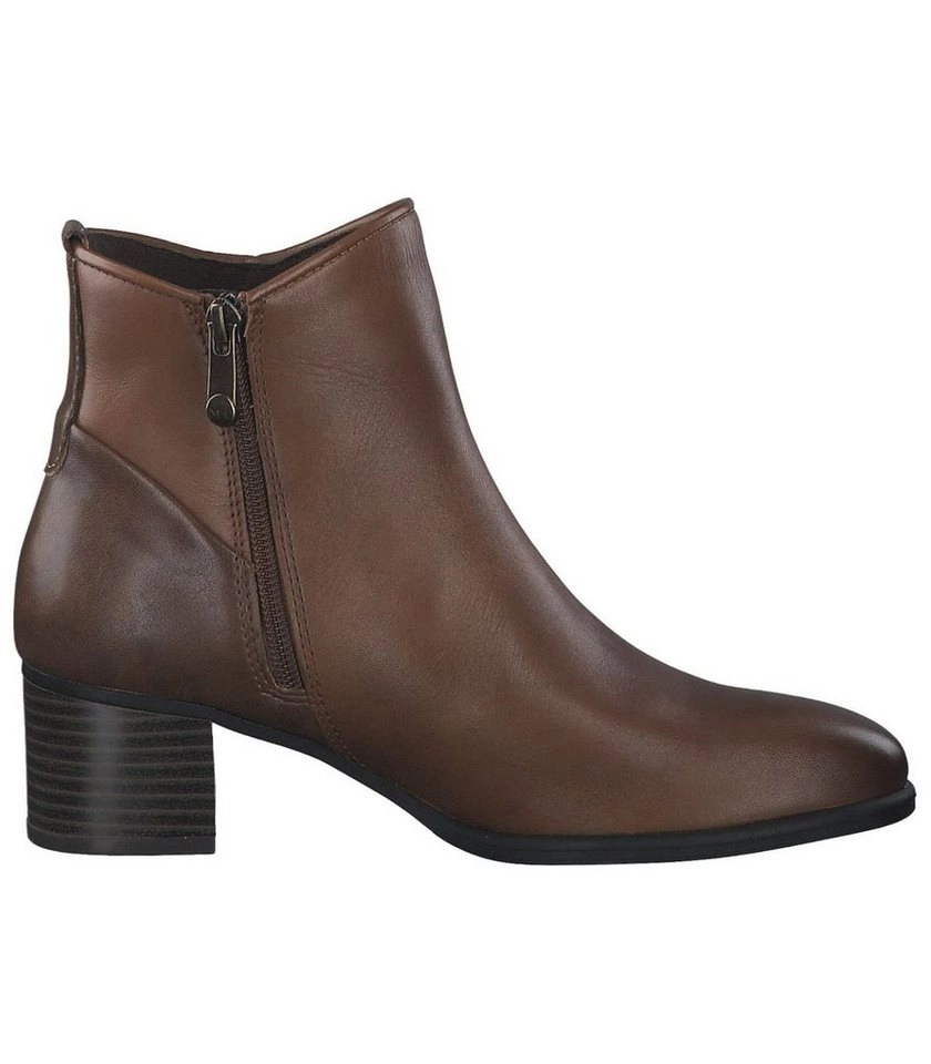 MARCO TOZZI »Stiefelette Leder« Stiefelette