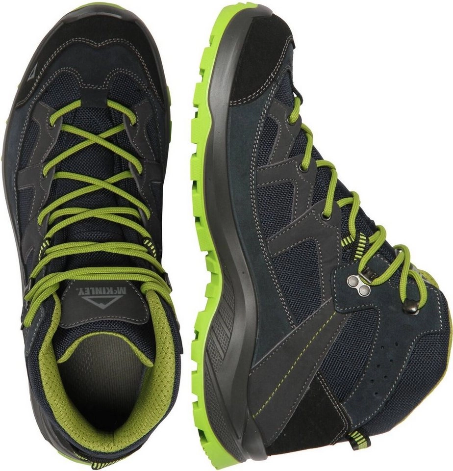 McKINLEY »He.-Wander-Stiefel Discover Mid AQX NAVY DARK/GREEN LIME« Trekkingschuh