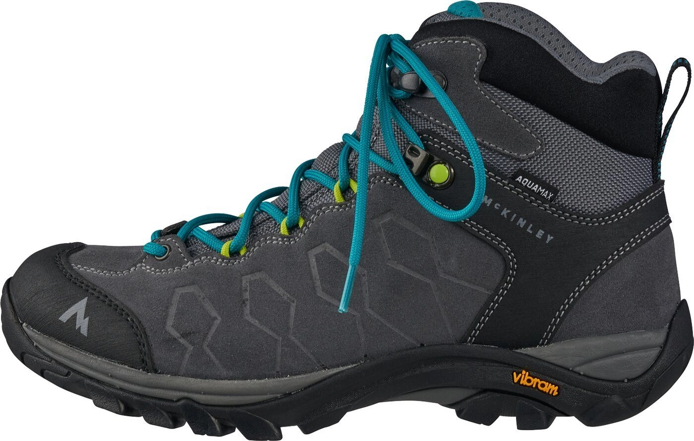 McKINLEY »Da.-Wander-Stiefel Denali II Mid AQX W Black/Yellow« Wanderschuh