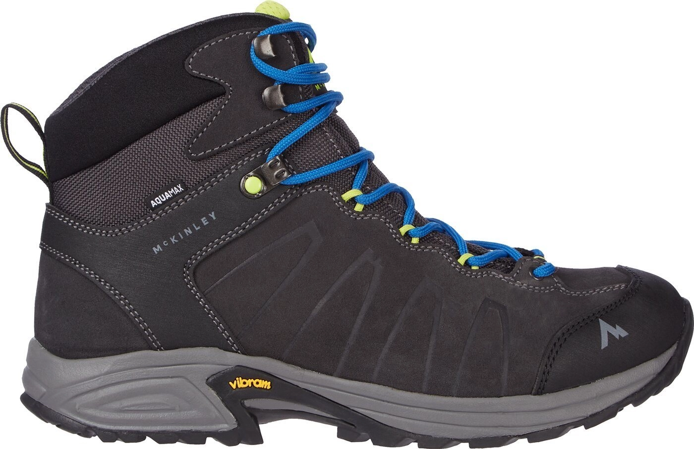 McKINLEY »He.-Wander-Stiefel Denali II Mid AQX M Black/Yellow« Trekkingschuh