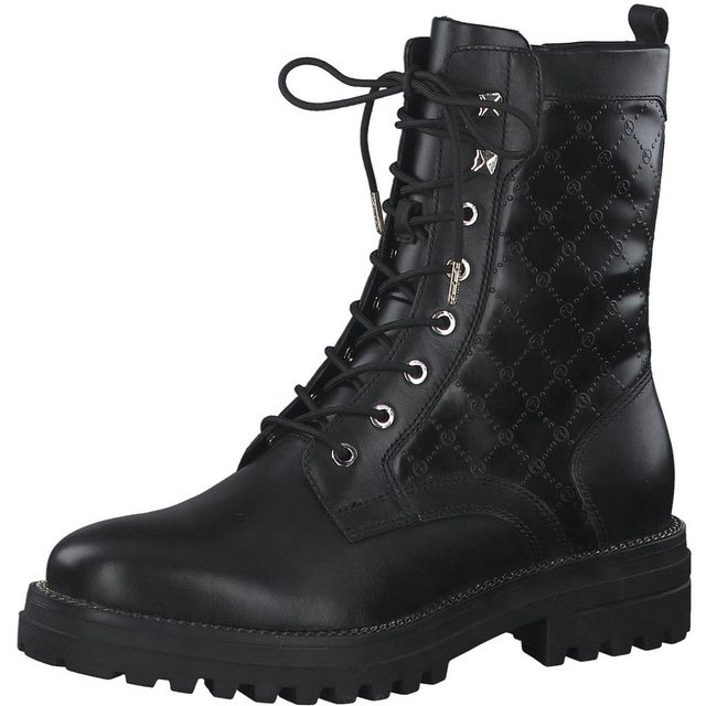 Tamaris »Tamaris Damen Biker-Stiefelette 1-25224-29-001 BLACK« Stiefelette