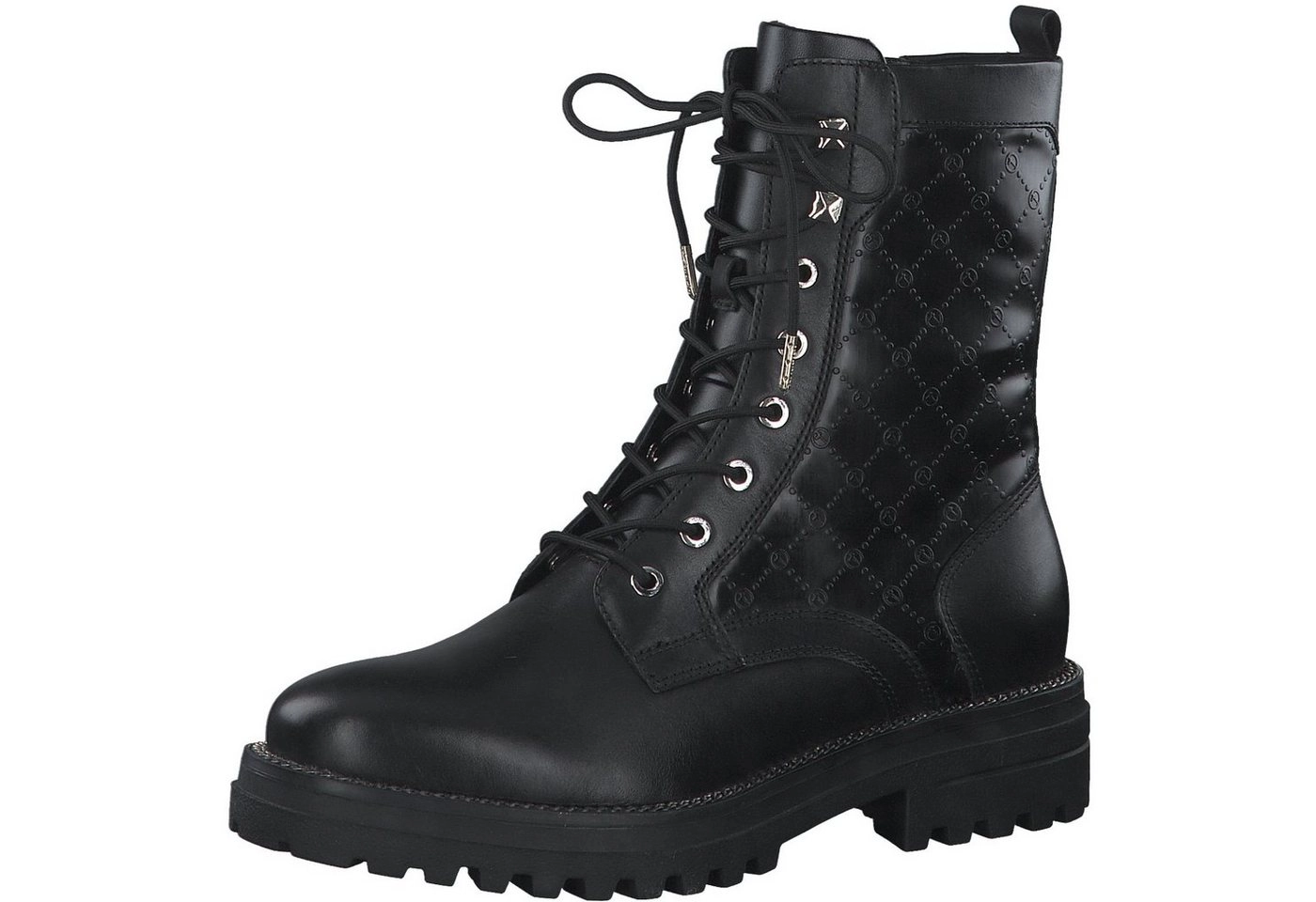 Tamaris »Tamaris Damen Biker-Stiefelette 1-25224-29-001 BLACK« Stiefelette