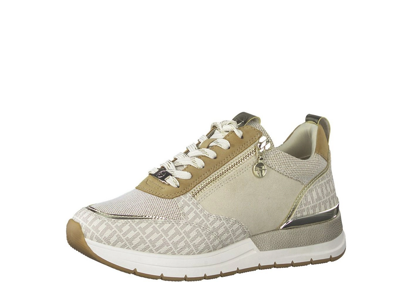 Tamaris »Tamaris Damen Sneaker 1-23732-29-488 IVORY/NUT COMB« Sneaker