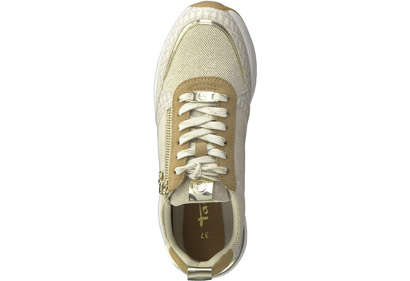 Tamaris »Tamaris Damen Sneaker 1-23732-29-488 IVORY/NUT COMB« Sneaker