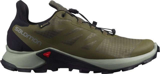 Salomon »SHOES SUPERCROSS 3 GTX OlvNig/ OLIVE NIGHT/WROUGHT IRON/BLACK« Laufschuh