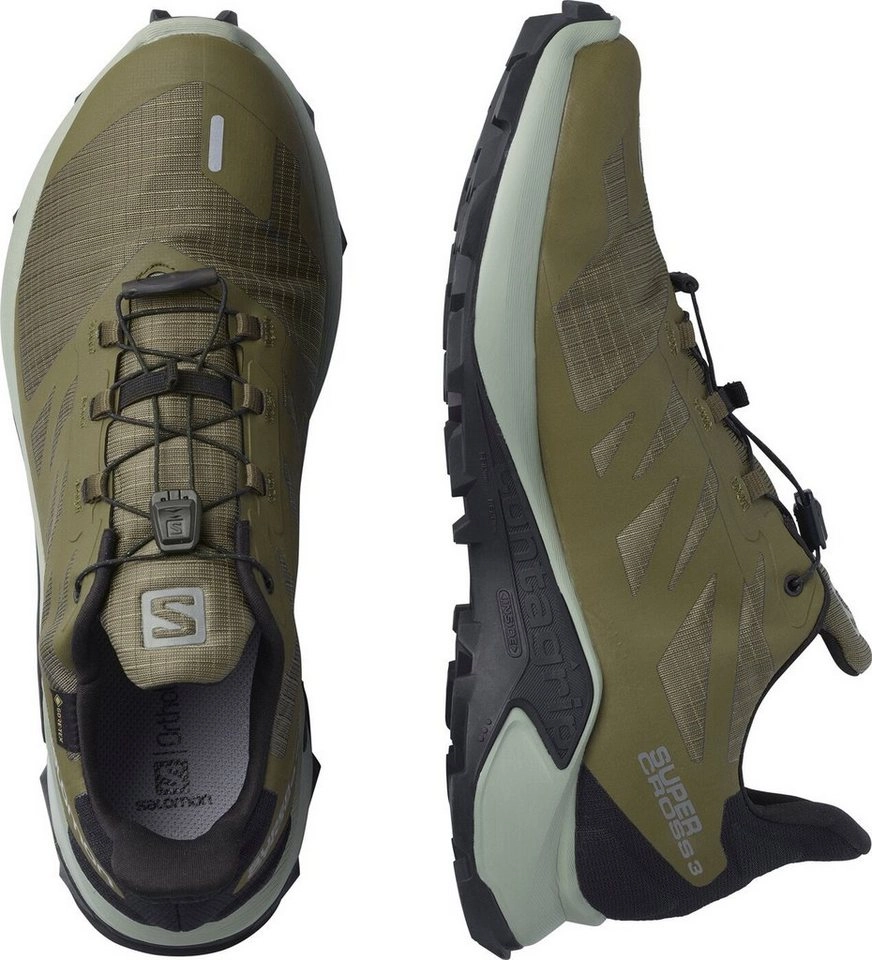 Salomon »SHOES SUPERCROSS 3 GTX OlvNig/ OLIVE NIGHT/WROUGHT IRON/BLACK« Laufschuh