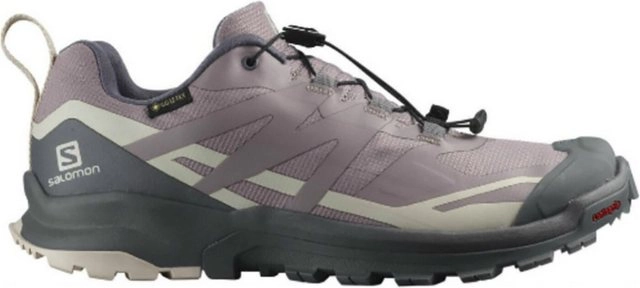 Salomon »SHOES XA ROGG 2 GTX W Quail/Fr QUAIL/FROST GRAY/MORGANITE.« Trekkingschuh