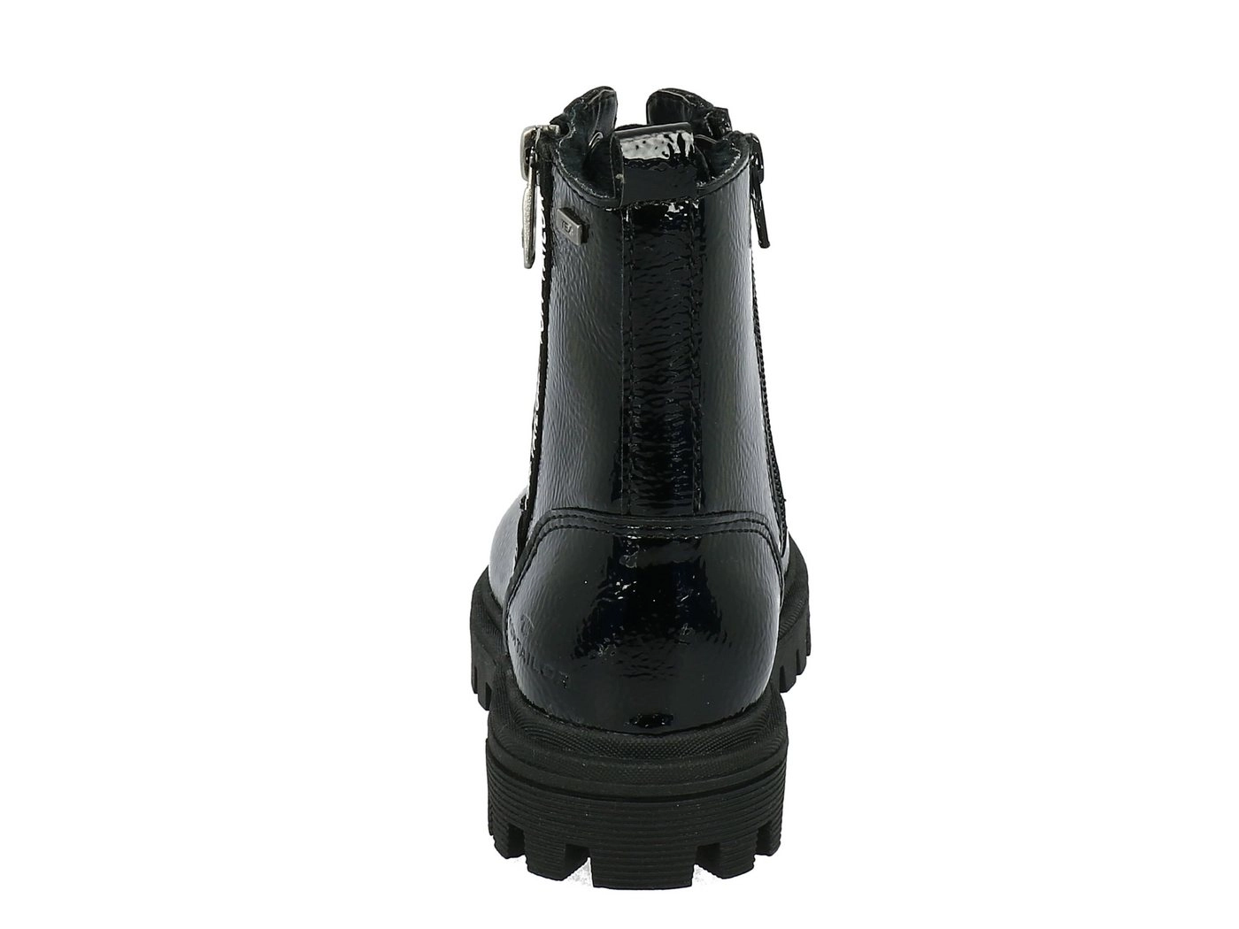 TOM TAILOR »Tom Tailor Stiefel mit Warmfutter für Mädchen Tex-Membran Zierreißverschluss Lackoptik« Stiefel