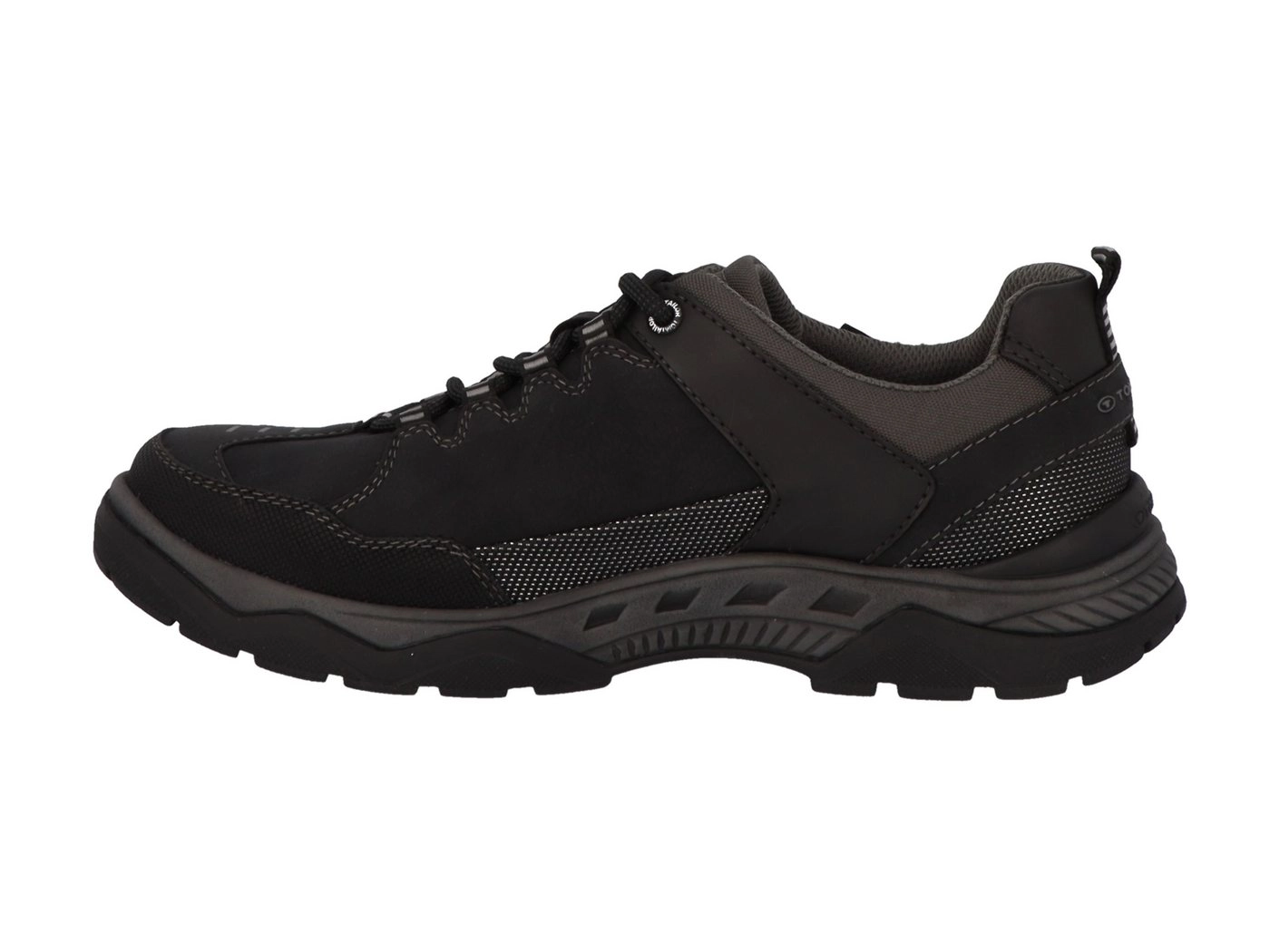 TOM TAILOR »Tom Tailor Schnürhalbschuhe für Herren TEX-Membran Logo-Print sportlich« Schnürschuh
