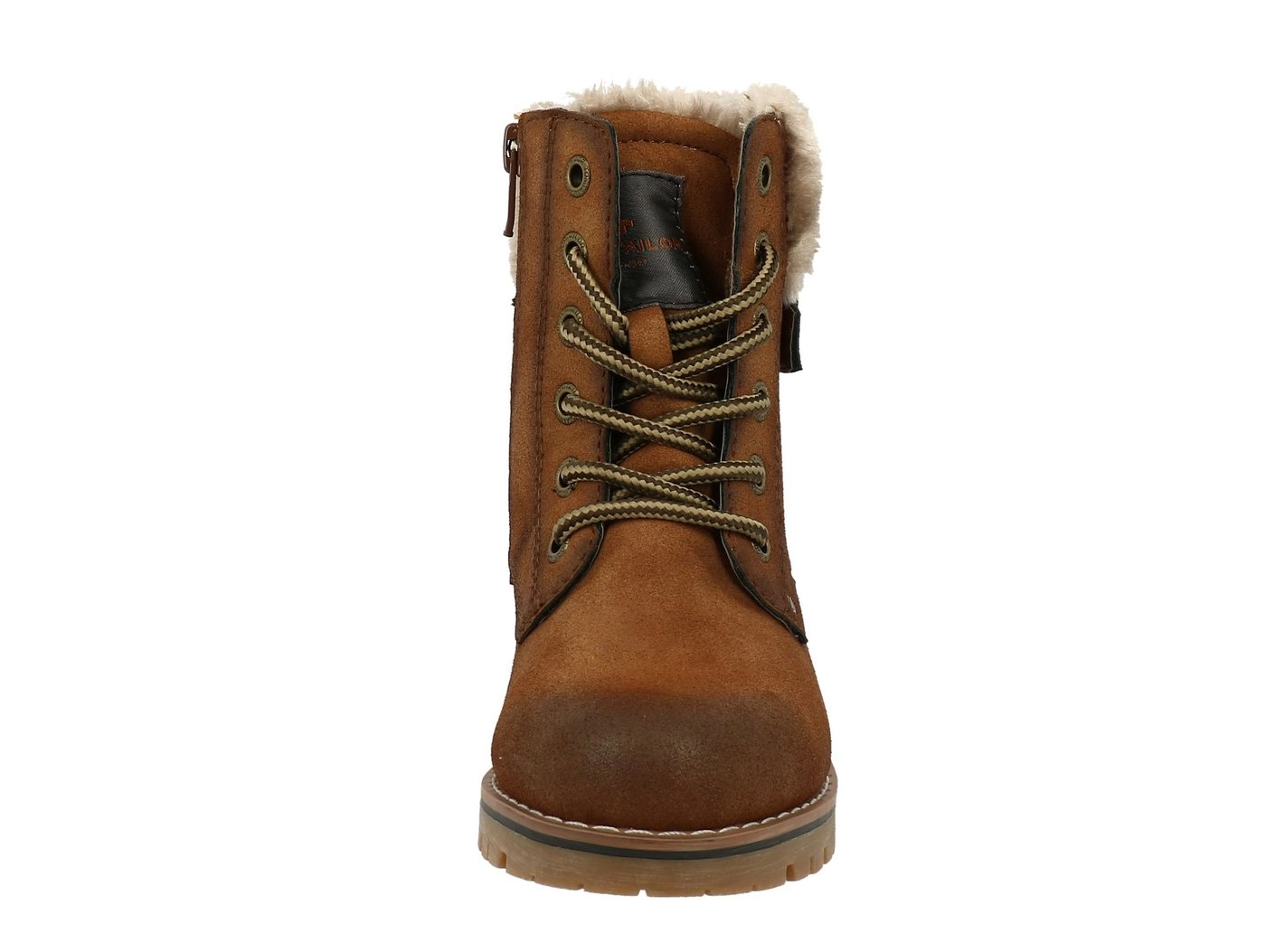 TOM TAILOR »Tom Tailor Stiefel mit Warmfutter für Mädchen Tex-Membran Zierschnalle Kunstfellrand« Stiefel