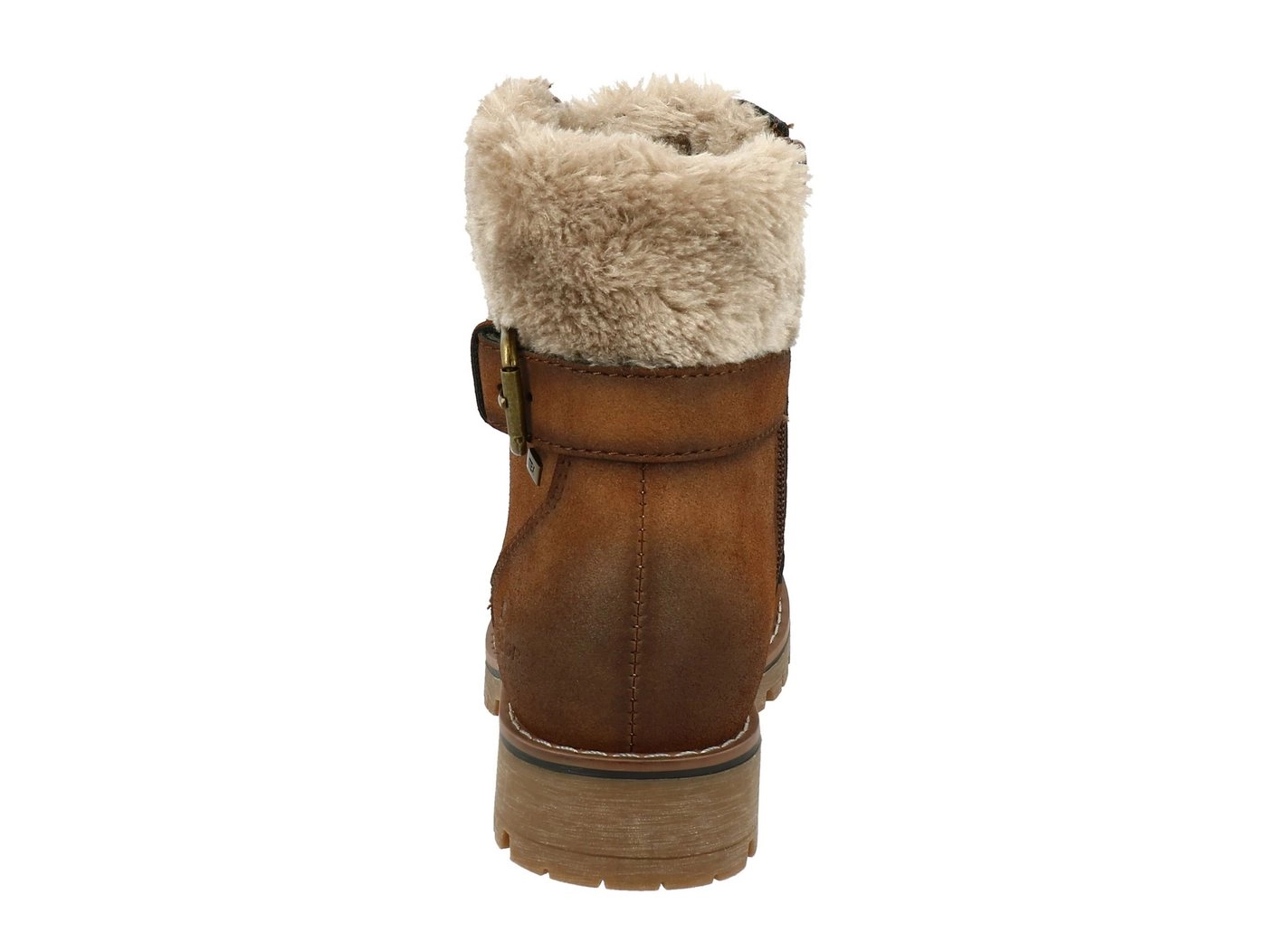 TOM TAILOR »Tom Tailor Stiefel mit Warmfutter für Mädchen Tex-Membran Zierschnalle Kunstfellrand« Stiefel