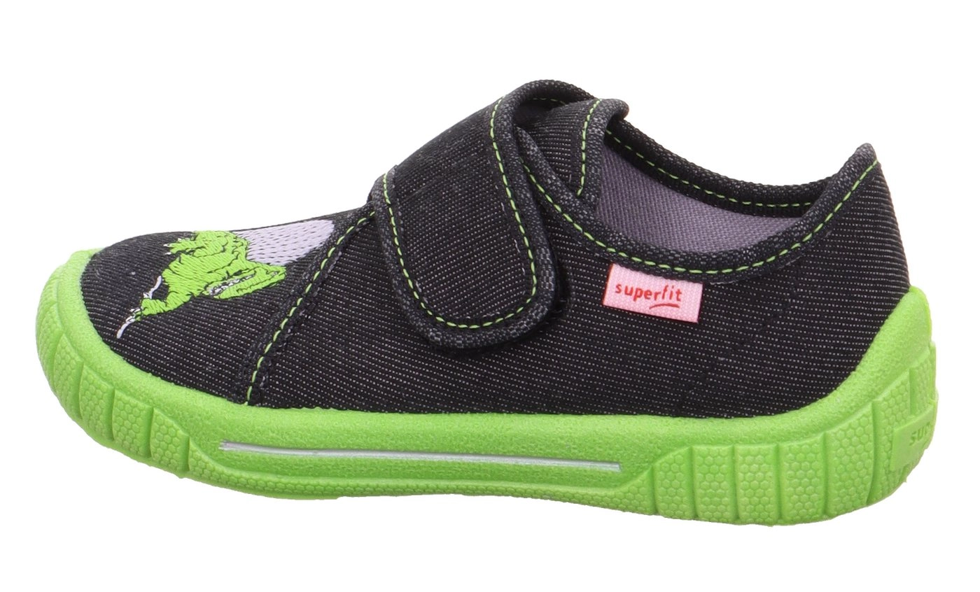 Superfit »superfit Kinder Hausschuh BILL 1-800278-0030 schwarz« Hausschuh