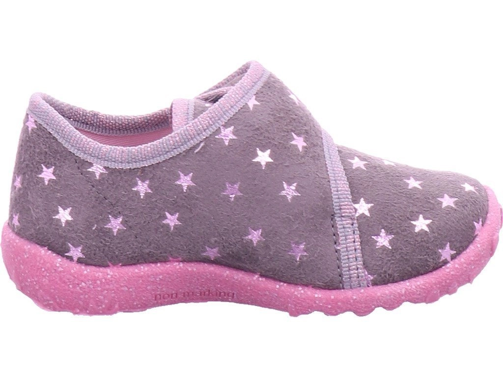 Legero »Legero Hausschuh Textil  SPOTTY Mädchen Hausschuh grau 1-009246-2100« Pantolette