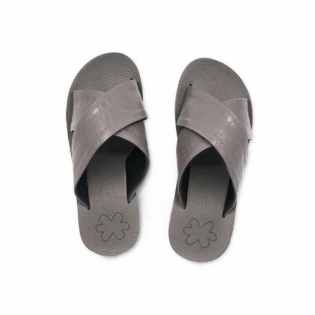 Flip Flop »wedge*cross croco« Sandale (30635)